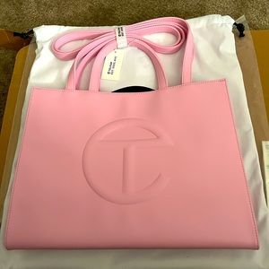 Telfar shopping bag